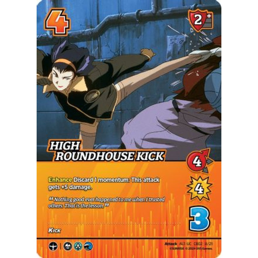 High Roundhouse Kick  (UC-ALT CB02 8/21)