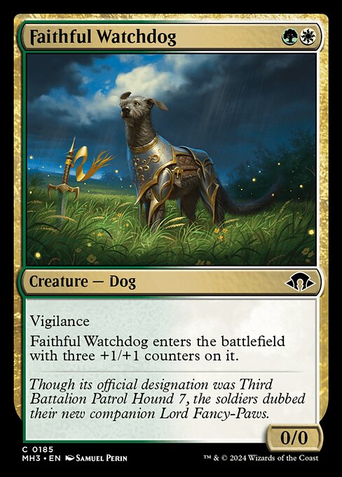 Faithful Watchdog (C 185 MH3)