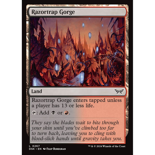 Razortrap Gorge (C 267 DSK Foil)