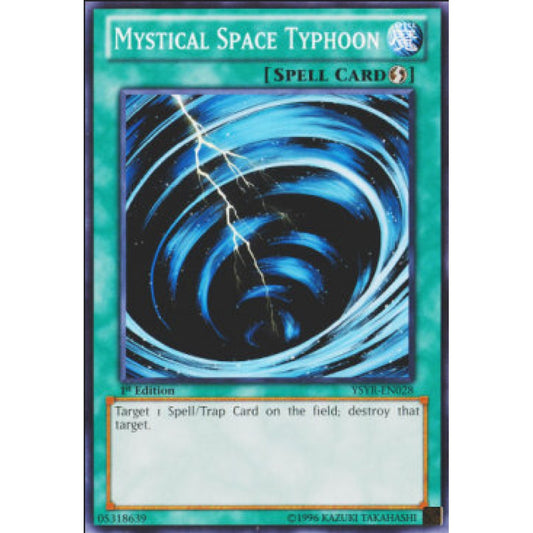 Yu-Gi-Oh! YSYR-EN028 Mystical Space Typhoon (Common)