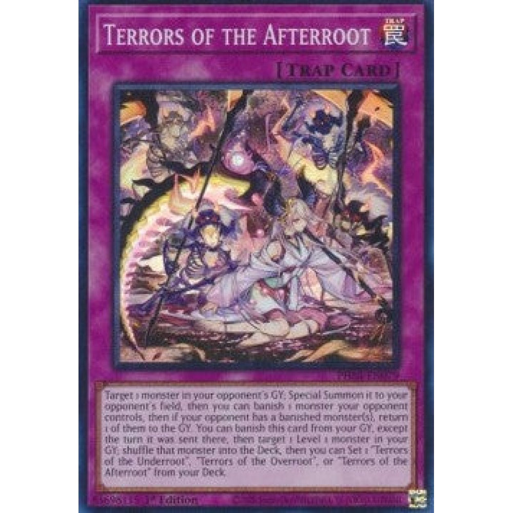 Yu-Gi-Oh! PHNI-EN079 Terrors of the Afterroot