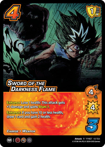 Sword of the Darkness Flame (R YYHDT 41/154)