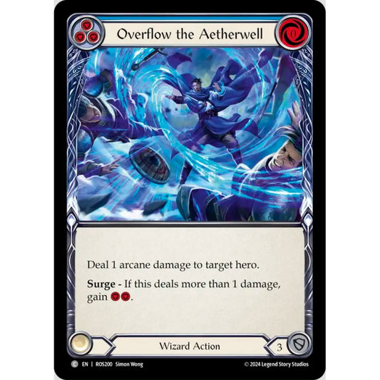 Overflow the Aetherwell (Blue) (ROS200 C Regular)