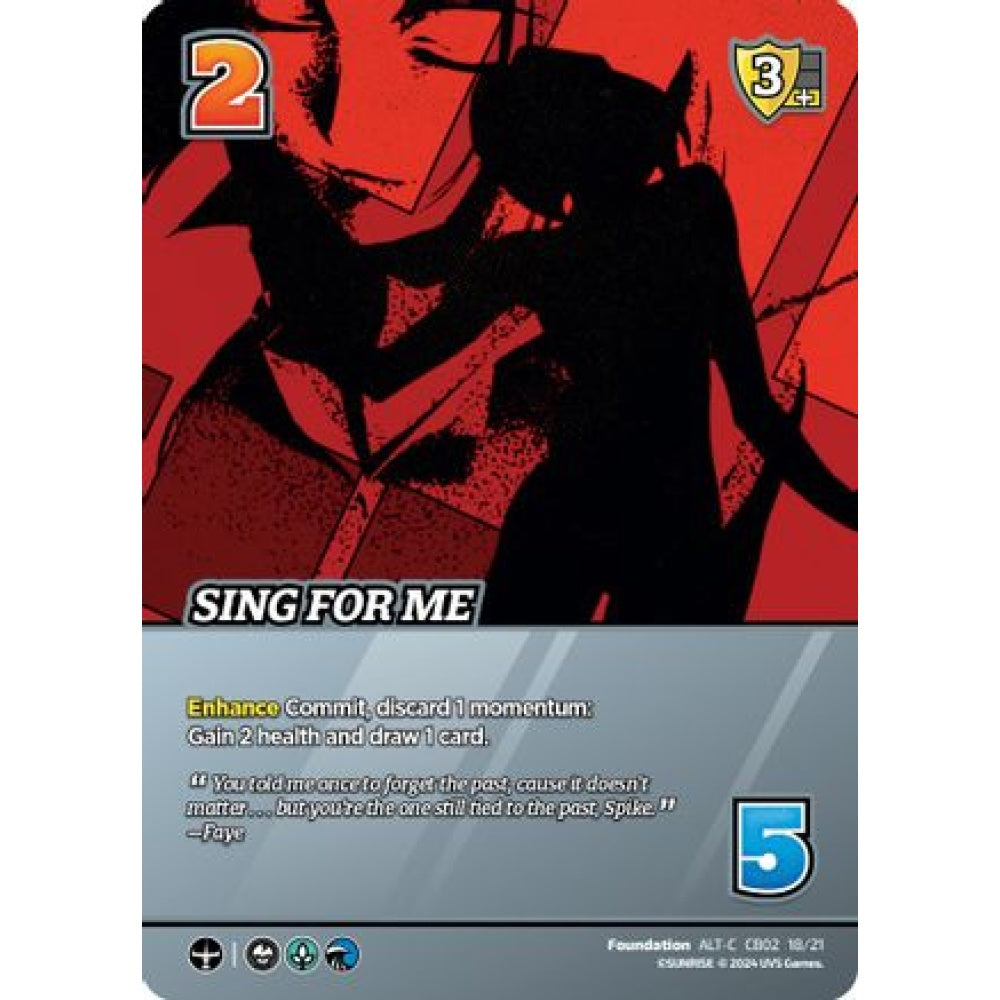 Sing For Me  (C-ALT CB02 18/21)