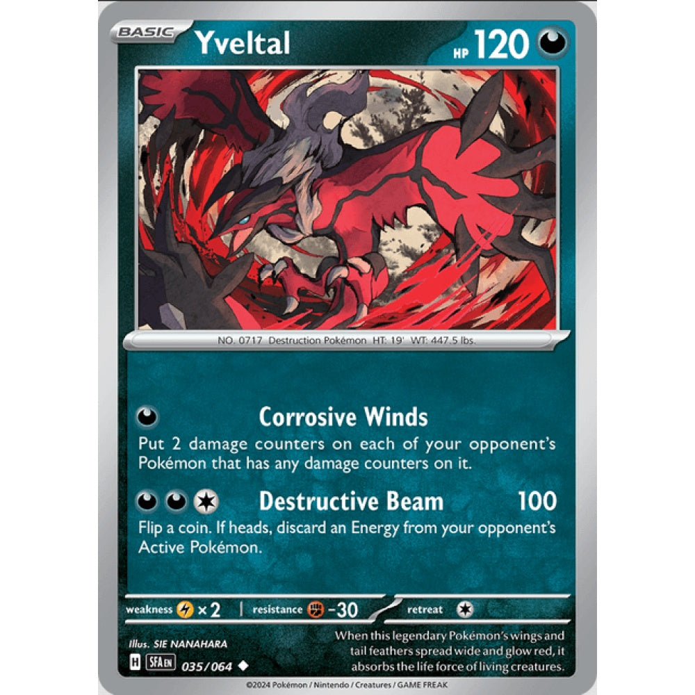 Yveltal (SFA 035/064 Uncommon)