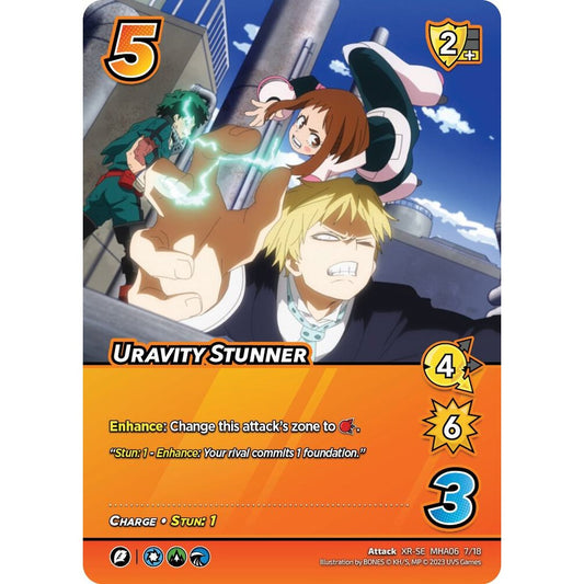 Uravity Stunner, 7/18, MHA06, Universus, MHA06 Jet Burn, nan