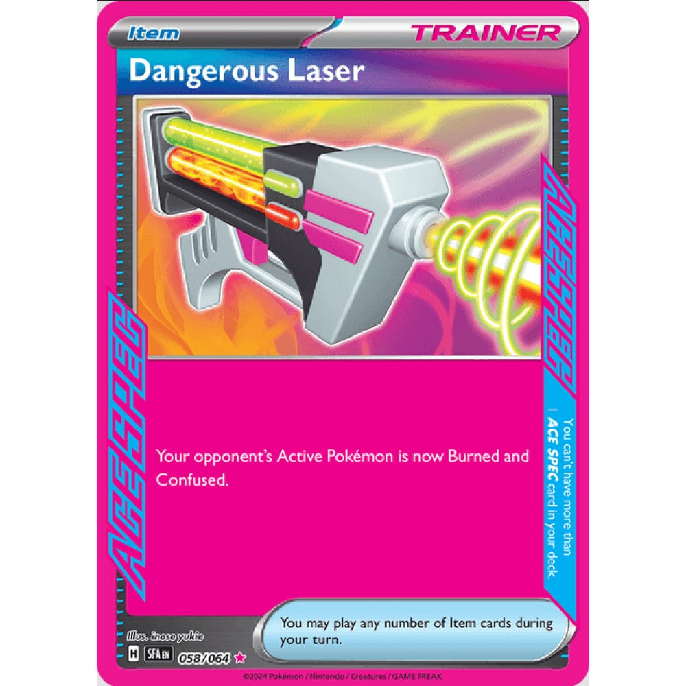 Dangerous Laser (SFA 058/064 Ultra Rare)