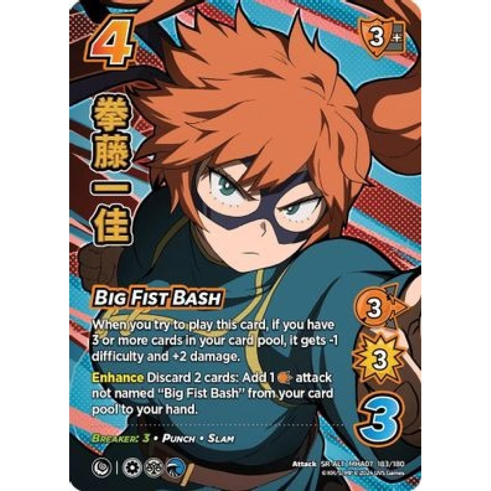 Big Fist Bash (SR-ALT MHA07 183/180)