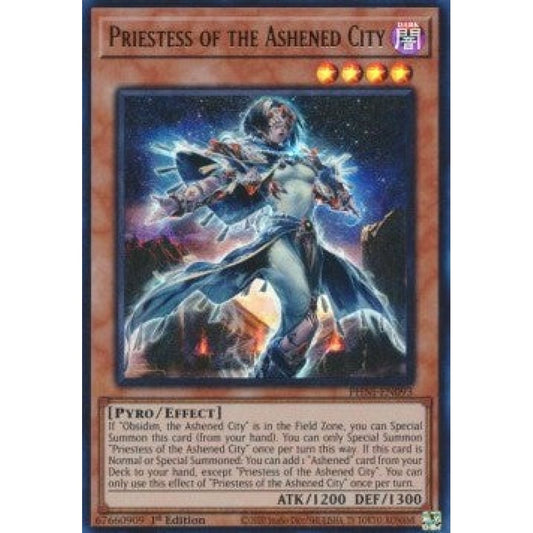 Yu-Gi-Oh! PHNI-EN093 Priestess of the Ashened City