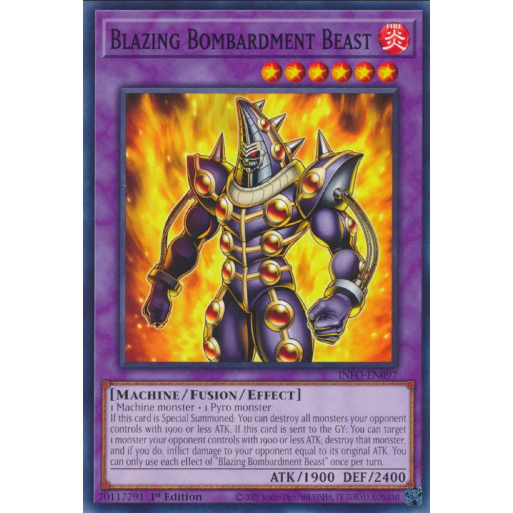 Blazing Bombardment Beast (INFO-EN097)