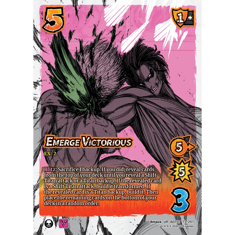 Emerge Victorious (UR AOT01 73/297)