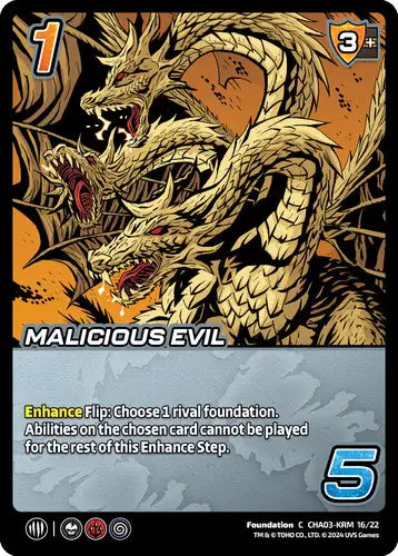 Malicious Evil (C CHA03-KRM 16/22)