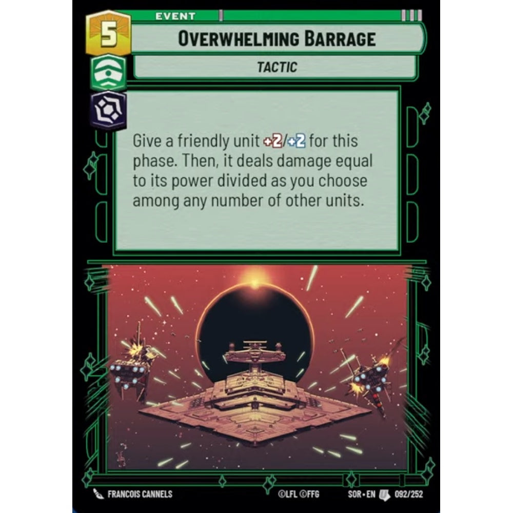 Overwhelming Barrage (U SOR 92)