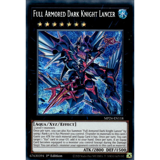 Full Armored Dark Knight Lancer (MP24-EN118 Prismatic)