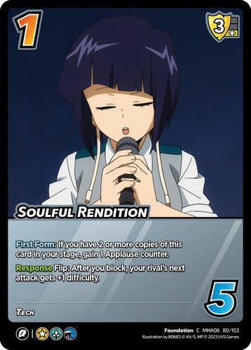 Soulful Rendition (C MHA06 80/153)