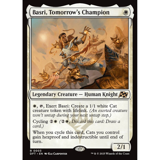 Basri, Tomorrow's Champion (R 3 DFT)