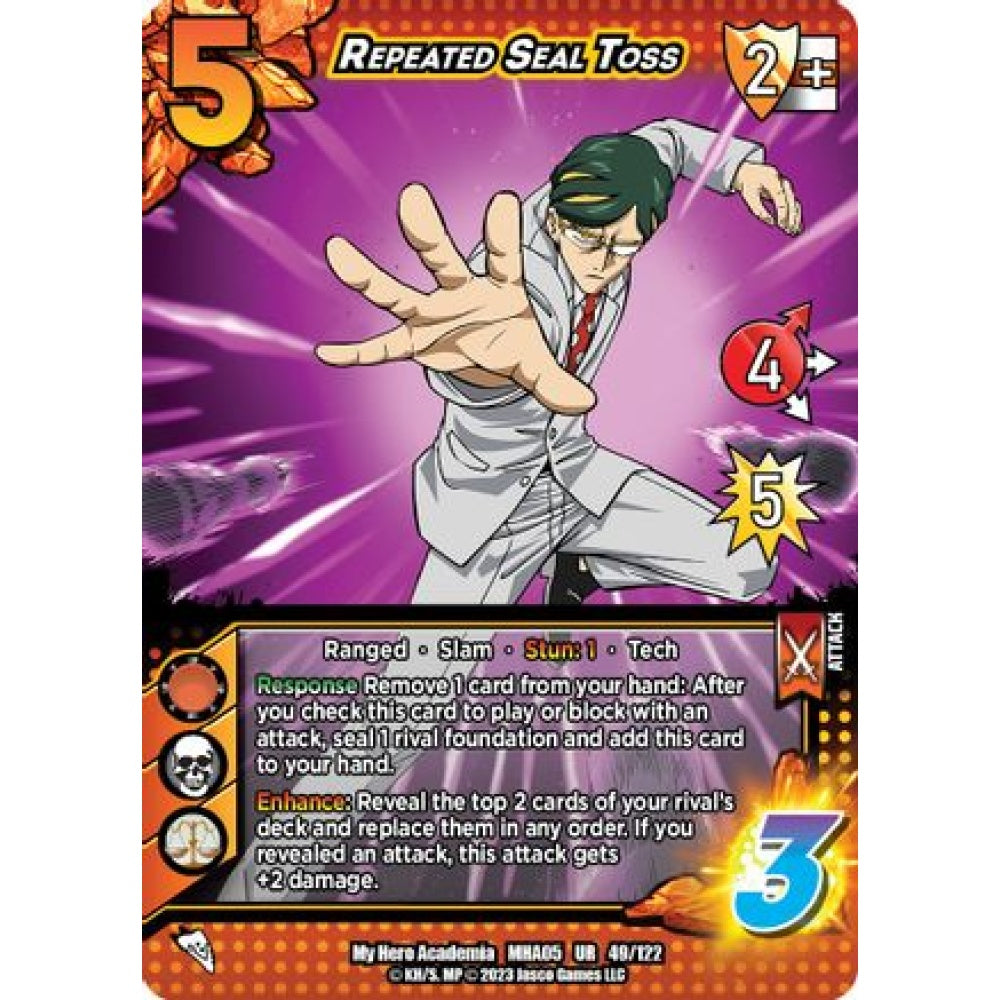 Repeated Seal Toss (UR MHA05 49/122)