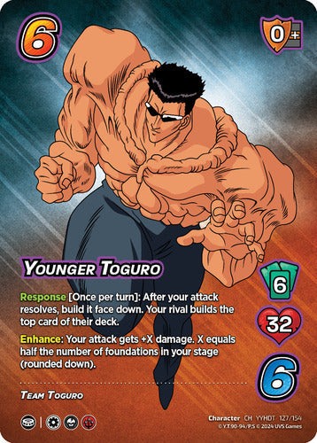 Younger Toguro (XR-CH YYHDT 127/154)