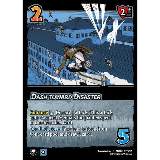 Dash toward Disaster (R AOT01 47/297)