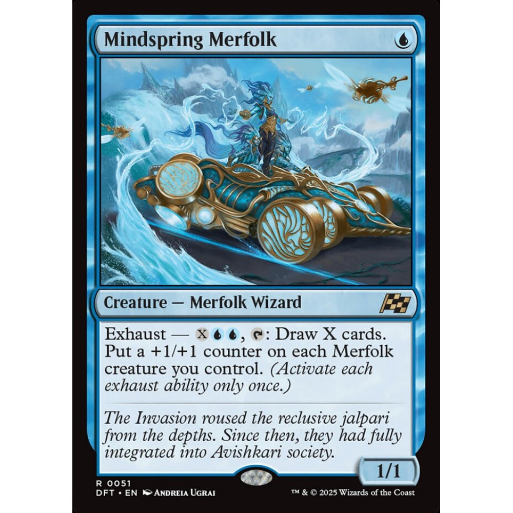 Mindspring Merfolk (R 51 DFT Foil)