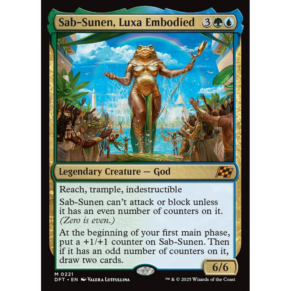 Sab-Sunen, Luxa Embodied (M 221 DFT)