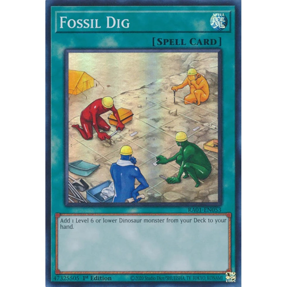 Yu-Gi-Oh! RA01-EN053 Fossil Dig (Super Rare)