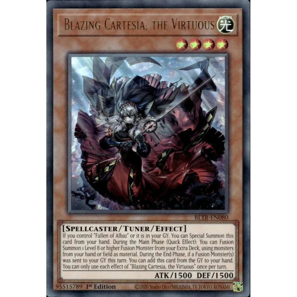 Blazing Cartesia, the Virtuous (BLTR-EN080 )