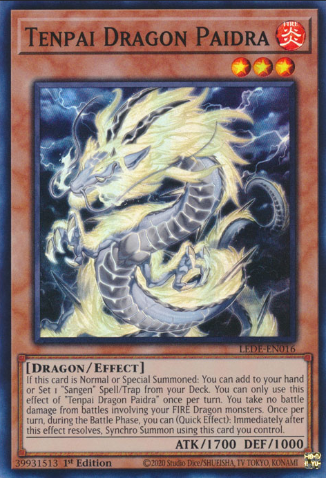 Tenpai Dragon Paidra (LEDE-EN016 Super)