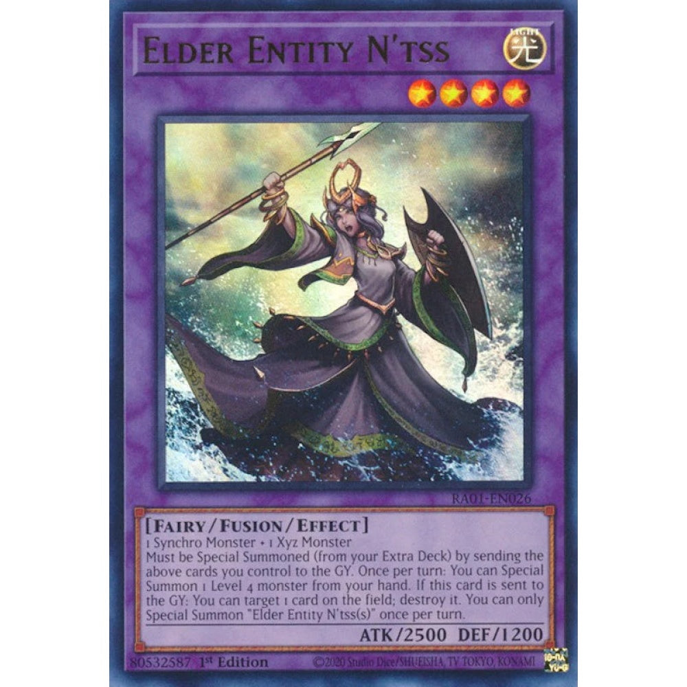 Yu-Gi-Oh! RA01-EN026 Elder Entity N'tss (Ultra Rare)