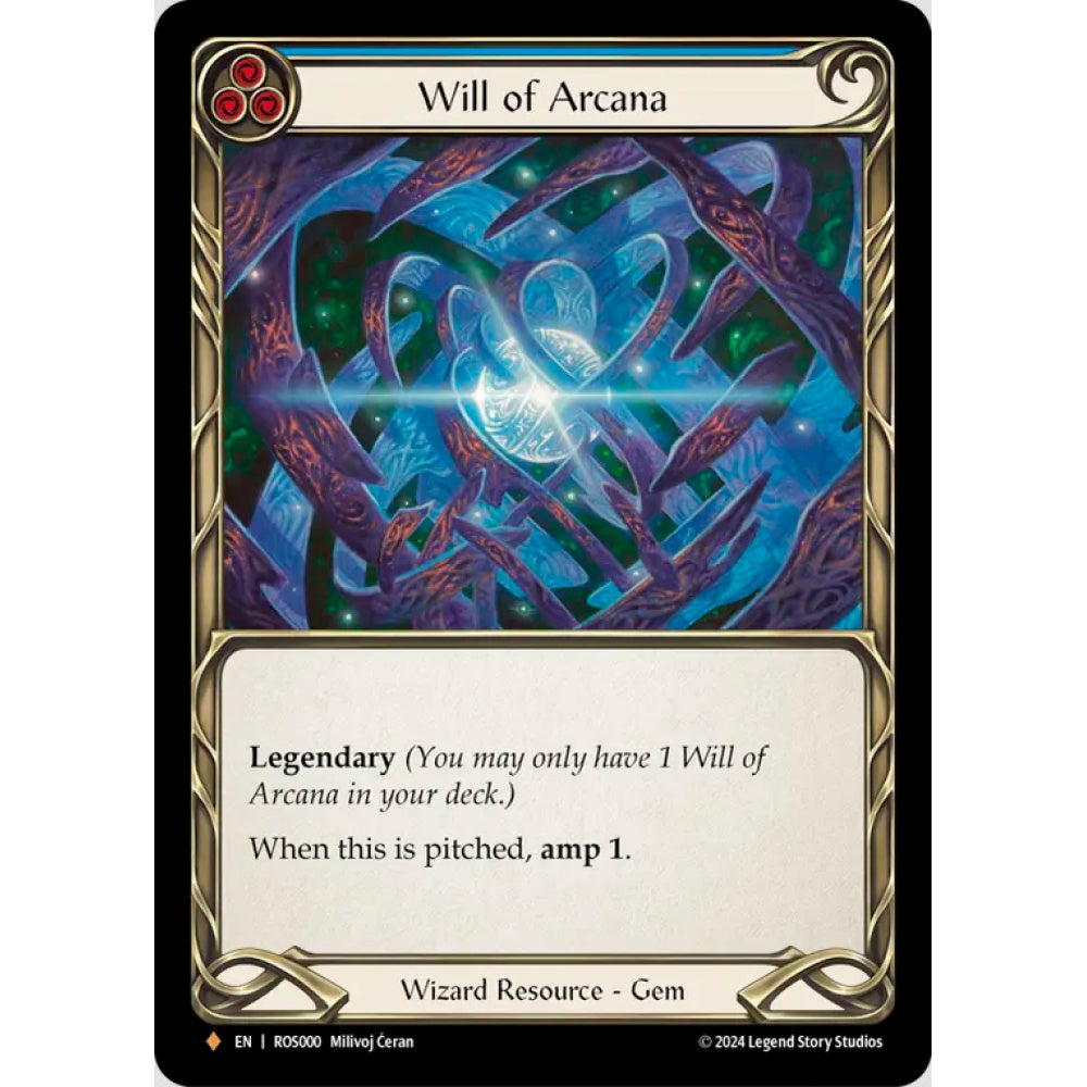 Will of Arcana (ROS000 F Cold foil)