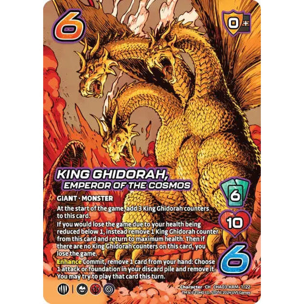 King Ghidorah, Emperor of the Cosmos (CH CHA03-KRM 1/22)