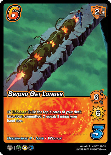 Sword Get Longer (R YYHDT 17/39)