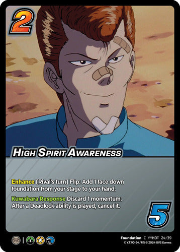 High Spirit Awareness (C YYHDT 24/39)