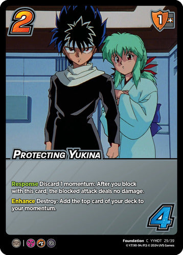 Protecting Yukina (C YYHDT 29/39)