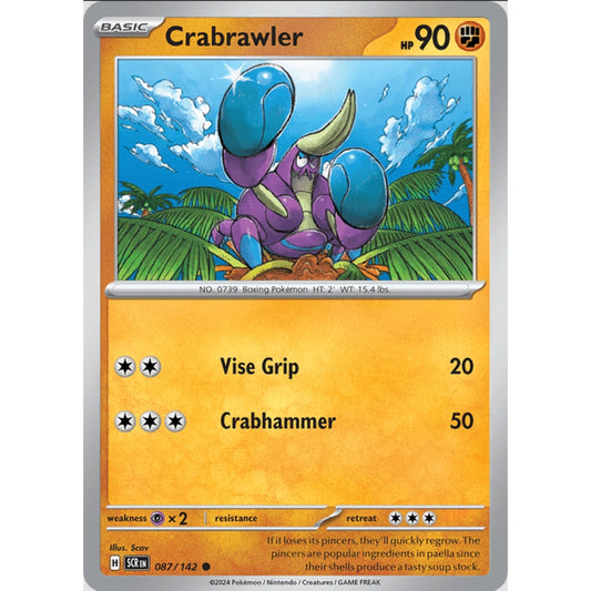 Crabrawler (SCR 087/142 Common Reverse)