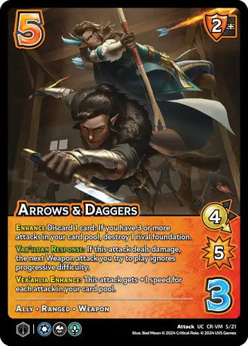 Arrows & Daggers (UC CR-VM 5/21)