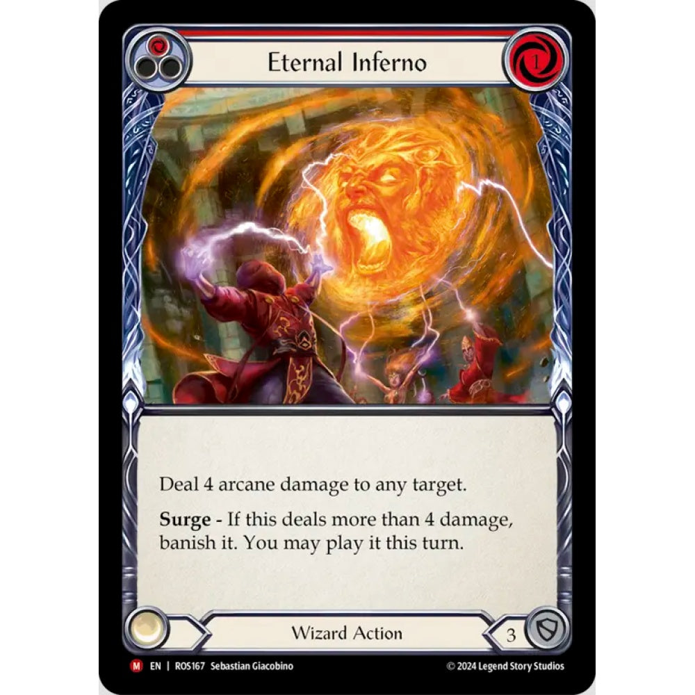 Eternal Inferno (ROS167 M Rainbow foil)