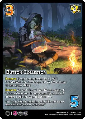 Button Collector (UC CR-MN 13/21)