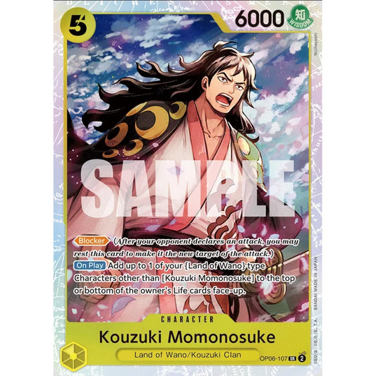 Kouzuki Momonosuke (SR OP06-107)