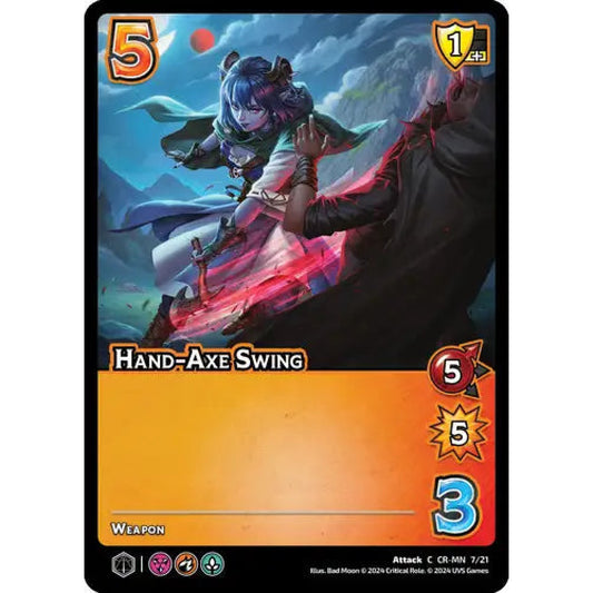 Hand-Axe Swing (C CR-MN 7/21 - Foil)