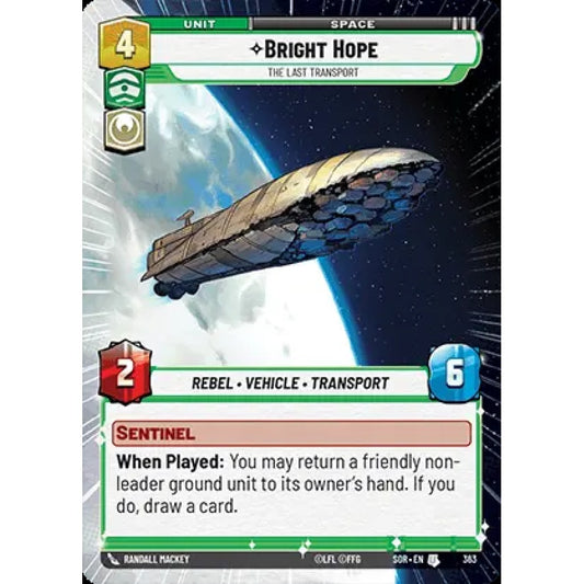 Bright Hope (U SOR 363) Hyperspace