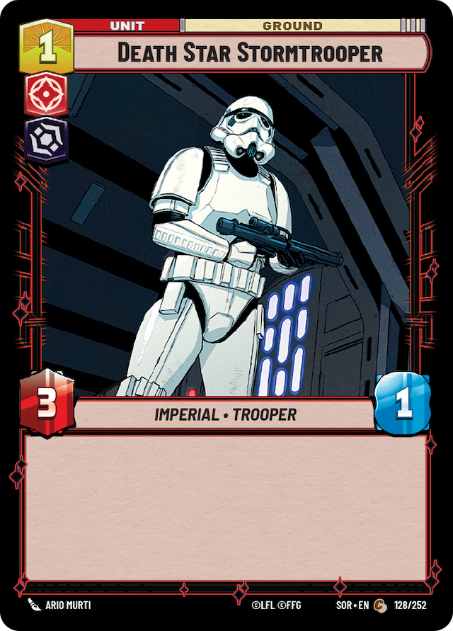 Death Star Stormtrooper (C SOR 128)