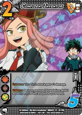 Confident Inventor (R MHA03 78/108)