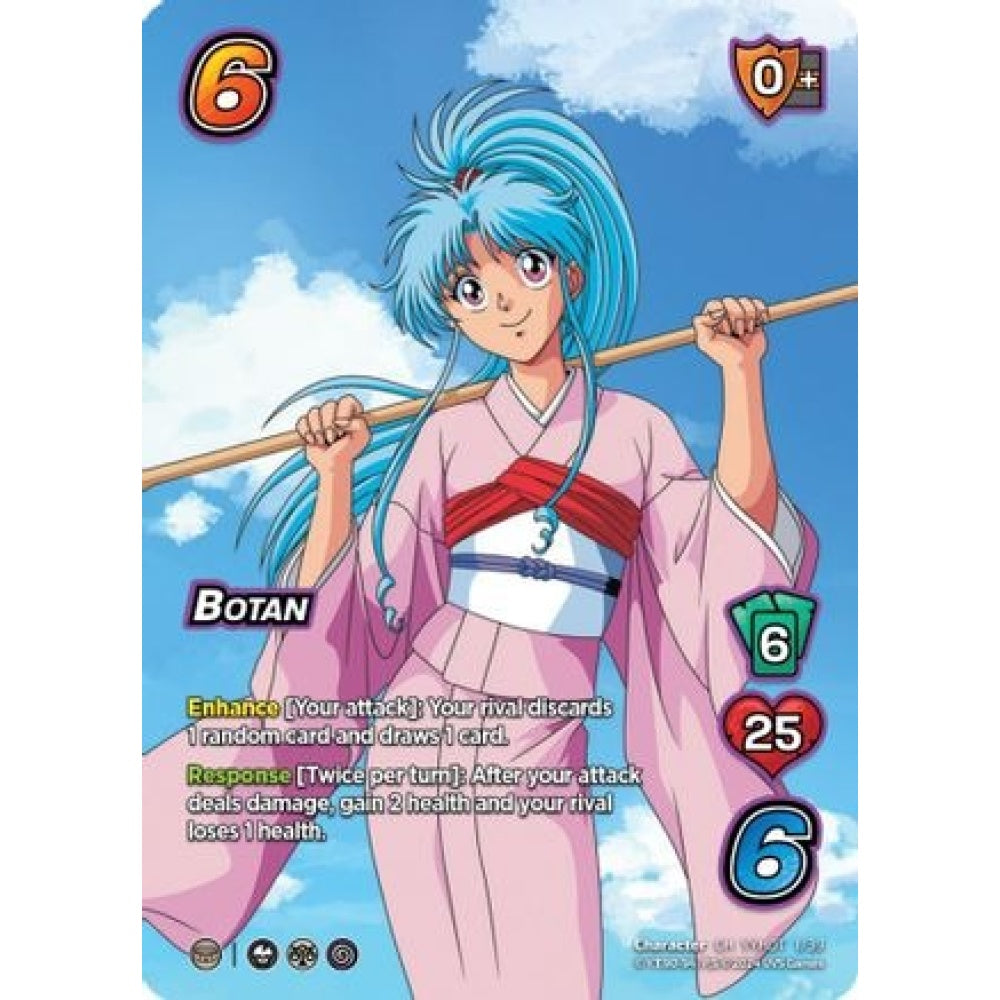 Botan, 1/39, XR-CH, UniVersus, Yu Yu Hakusho: Dark Tournament