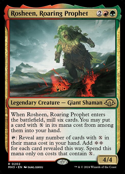 Rosheen, Roaring Prophet (R 202 MH3)