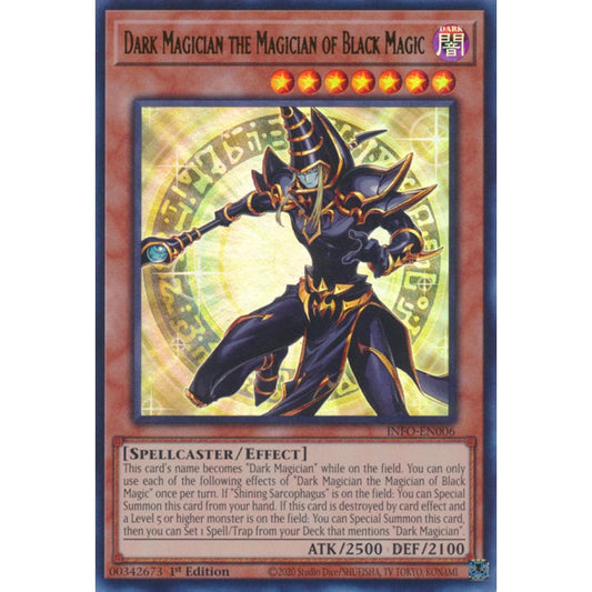 Dark Magician the Magician of Black Magic (INFO-EN006 Ultra)