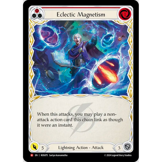 Eclectic Magnetism (ROS075 M Rainbow foil)