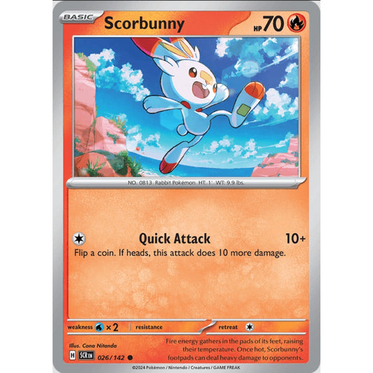 Scorbunny (SCR 026/142 Common Reverse)