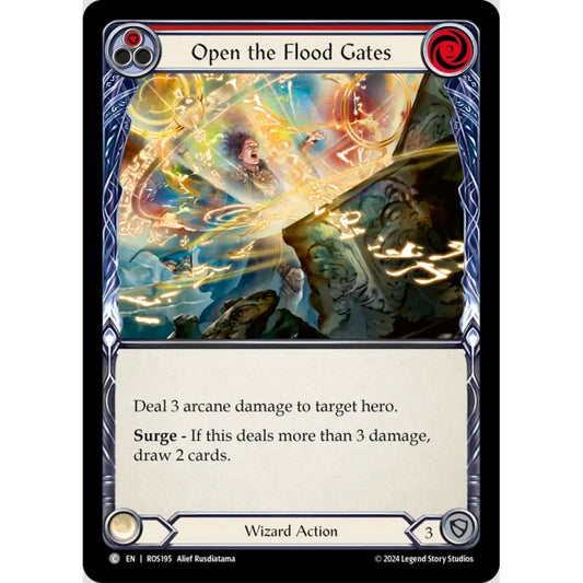 Open the Flood Gates (Red) (ROS195 C Regular)