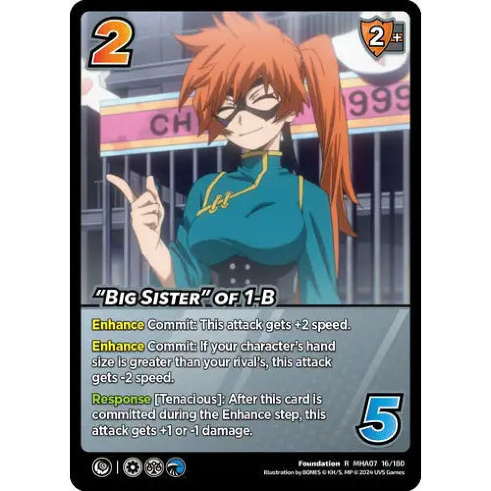 "Big Sister" of 1-B (R MHA07 16/180)